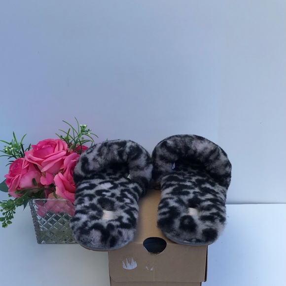 UGG Fluff Slide II Leopard - Picture 7 of 7